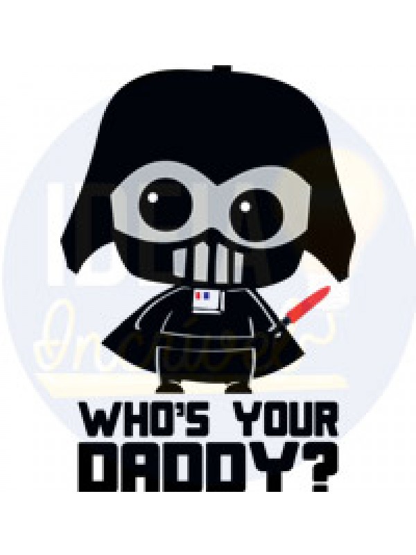 Body Infantil - Star Wars (Who's your Daddy?)